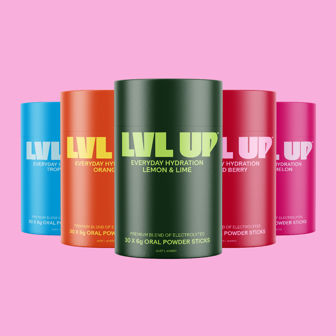 ゆゆレベルアップ　LeveL Up 2個セット HYDRATION COMBO 30 PACK – LVLUPSUPPS