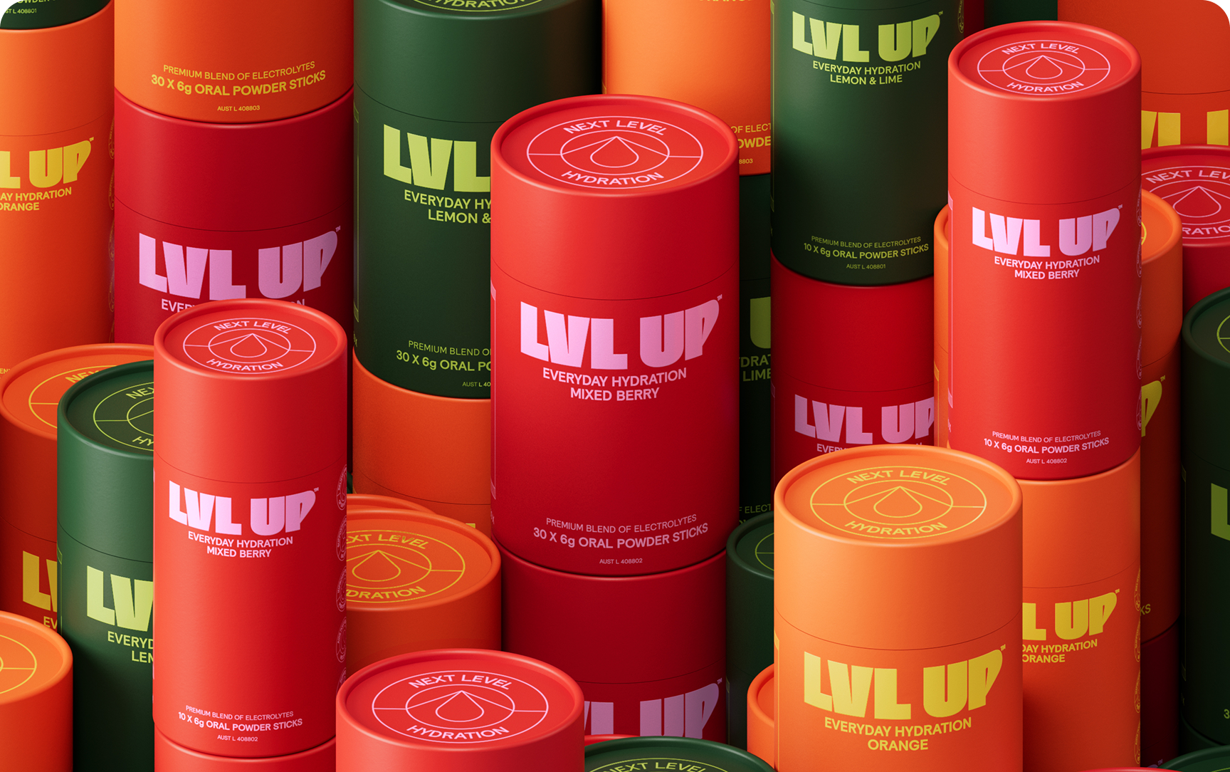 Lvl Up Hydration Sachets "Boost Everyday Performance"