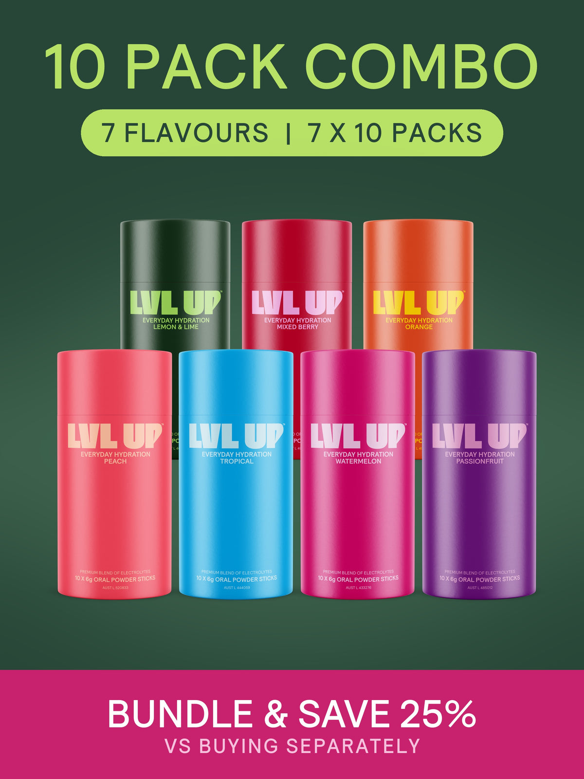 HYDRATION COMBO 10 PACK