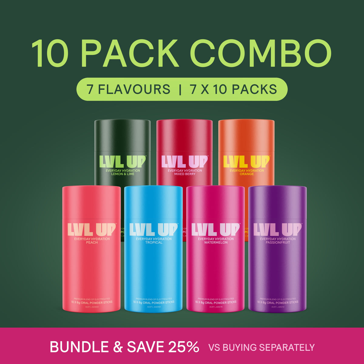 HYDRATION COMBO 10 PACK