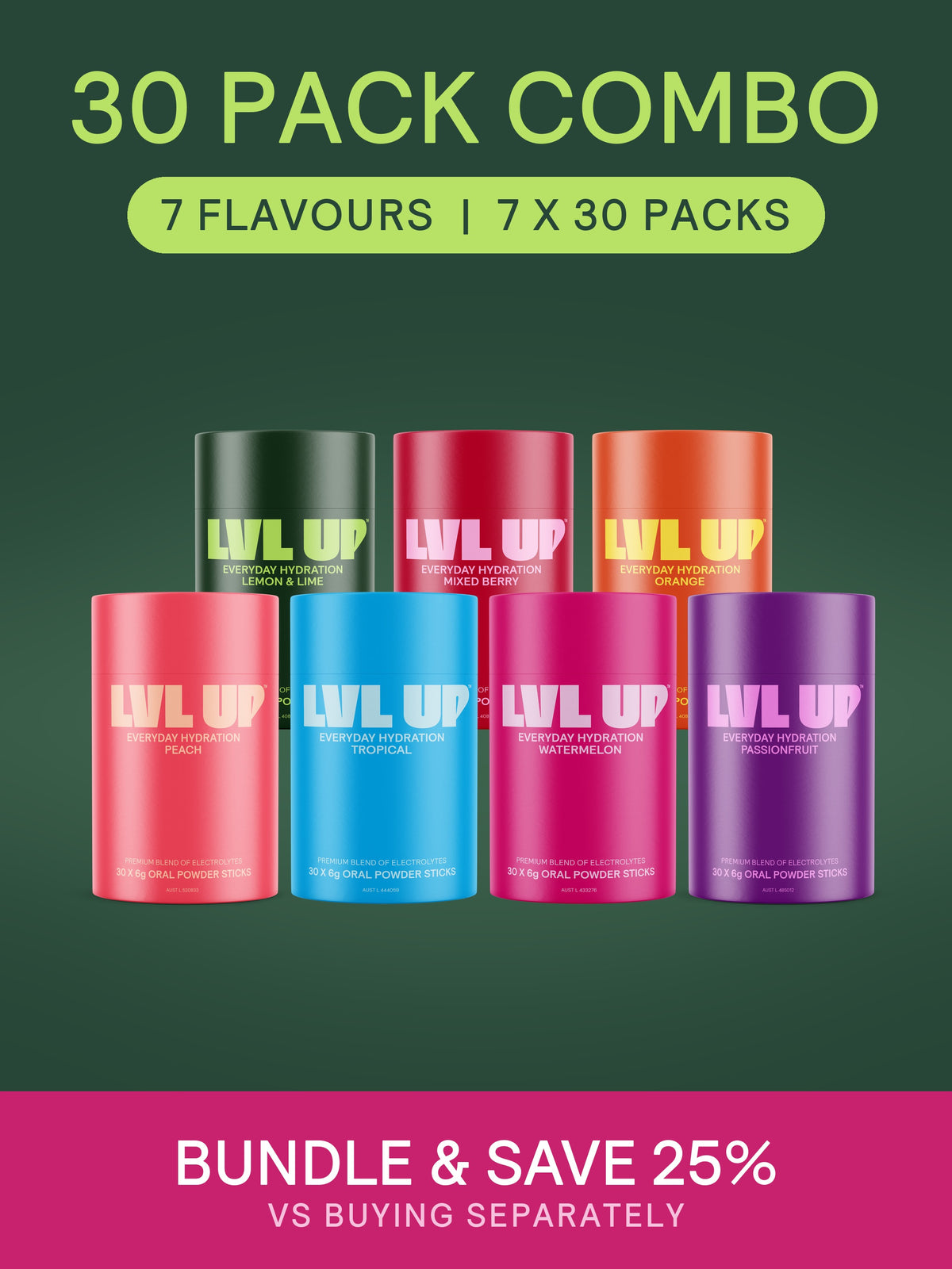 HYDRATION COMBO 30 PACK