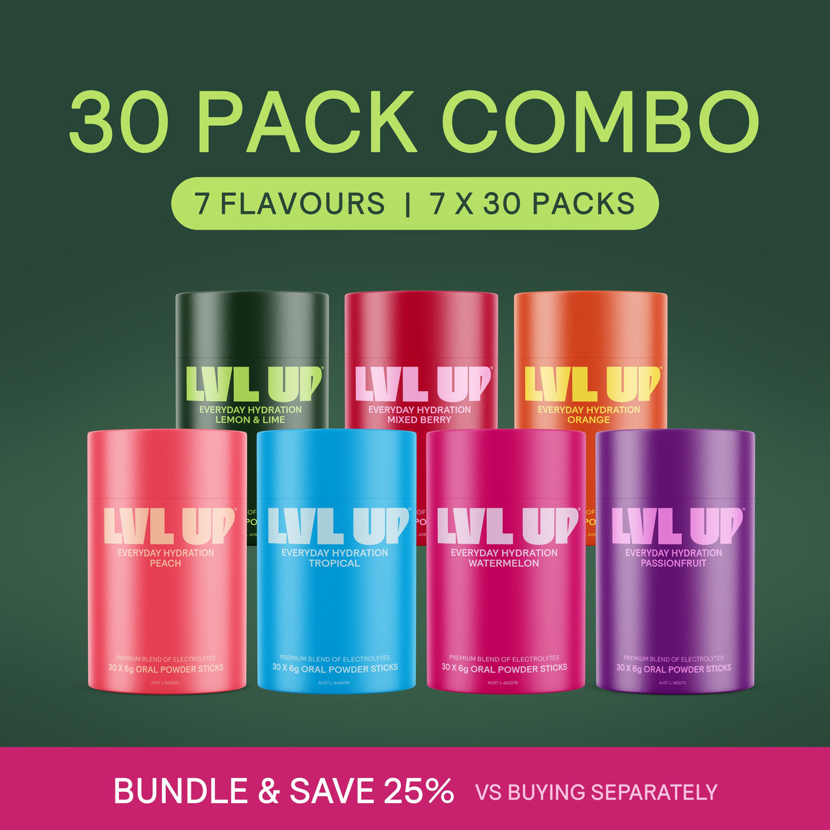 HYDRATION COMBO 30 PACK