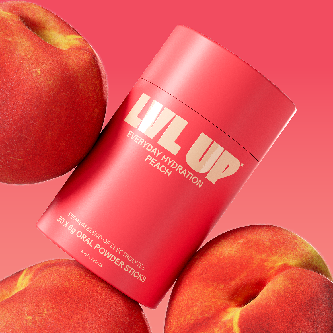 Everyday Hydration Sachets Peach
