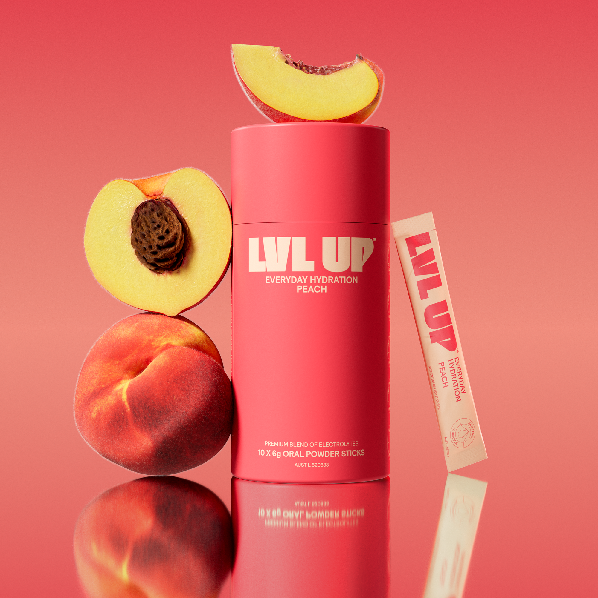Everyday Hydration Sachets Peach